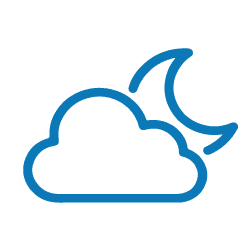 Difficulty seeing at night